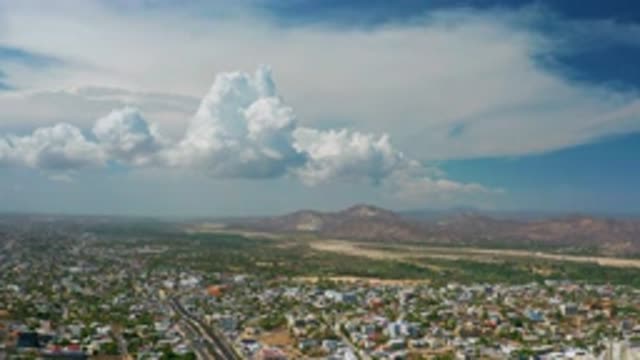 LOS CABOS MEXICO-2020: Drone Footage Of Skies And Cities