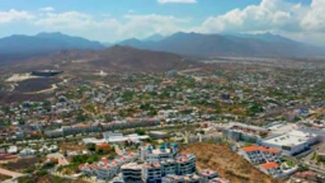LOS CABOS MEXICO-2020: A Beautiful Location With Sky-Structured Buildings-Road