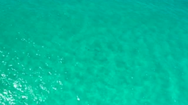 LOS CABOS MEXICO-2020: The Top View Of The Silent Blue Sea Without Waves