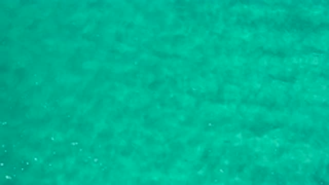 LOS CABOS MEXICO-2020: View Of Green Rippling Water In A Calm Sunny Environment