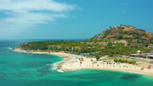 PALMILLA BEACH CABO MEXICO-2020: A Beautiful Island With Green Mountains And