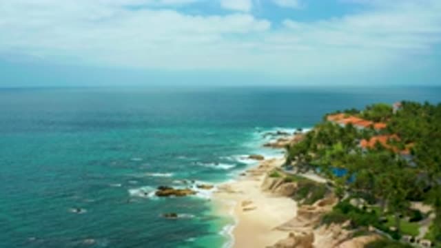 PALMILLA BEACH CABO MEXICO-2020: Beautiful Forested Island With A Nice Beach