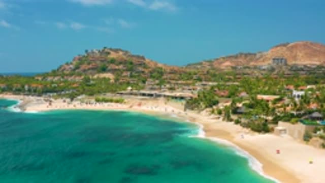 PALMILLA BEACH CABO MEXICO-2020: Ocean Paradise Water Sand Vacation Tropical