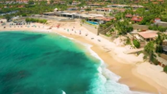 PALMILLA BEACH CABO MEXICO-2020: Popular Sunny And Warm Coast Beach Tourist