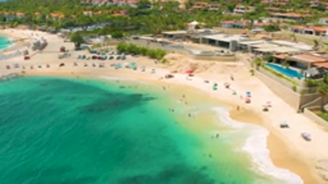 PALMILLA BEACH CABO MEXICO-2020: Bustling Beachside Resort on Sandy Shores