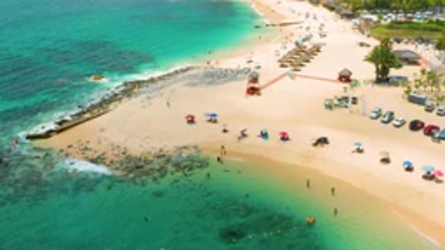 PALMILLA BEACH CABO MEXICO-2020: Aerial View of Palmilla Beach Resort