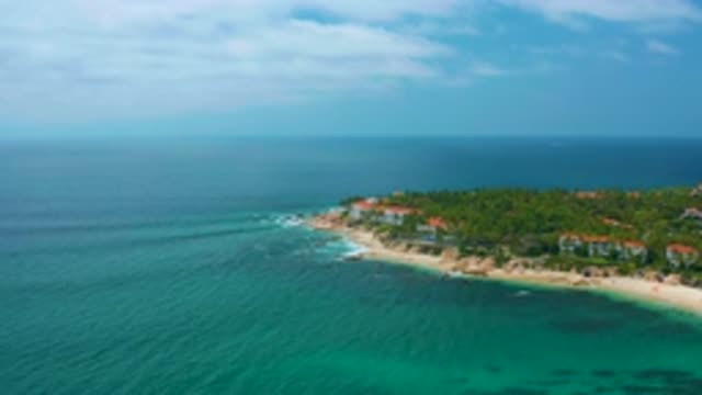 PALMILLA BEACH CABO MEXICO-2020: Inhabited Island in the Middle of the Ocean