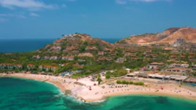 PALMILLA BEACH CABO MEXICO-2020: The Nice View Of The Beach Resorts At Mountain