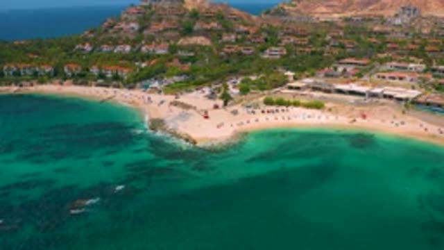 PALMILLA BEACH CABO MEXICO-2020: Beautiful Island of Palmilla Surrounded By The