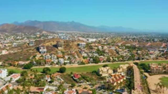 SAN JOSE DEL CABO MEXICO-2020: Fantastic City View in San Jose Del Cabo