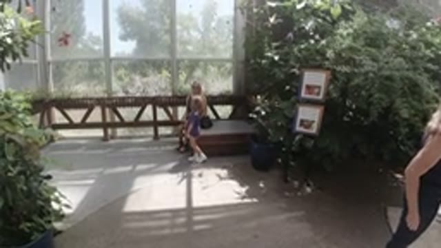 DENVER COLORADO-2019: Mom And Daughter With Blonde Hair Relaxing Near Green Area