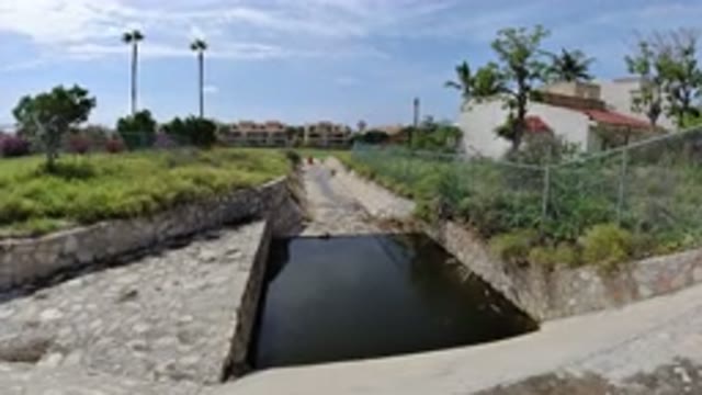 LOS CABOS MEXICO-2019: Hot Weather Drying Out Aqueducts