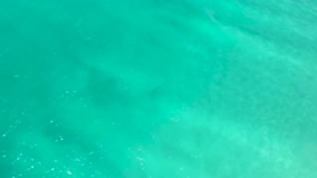 SAN JOSE DEL CABO MEXICO-2020: Transparent Crystal Clear Blue Sea Water With Gentle Waves