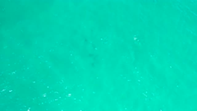 SAN JOSE DEL CABO MEXICO-2020: Calm And Soothe Sea Waves In Turquoise Color