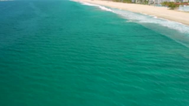 SAN JOSE DEL CABO MEXICO-2020: Long Beach With Soft Sand Blue Clear Sea