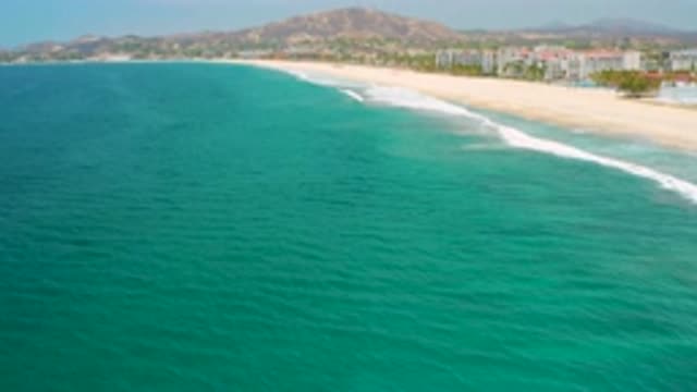 SAN JOSE DEL CABO MEXICO-2020: Great Long Beach With Soft Sand