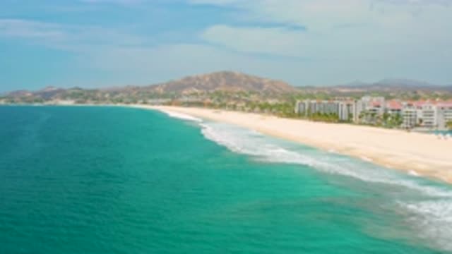 SAN JOSE DEL CABO MEXICO-2020: Focusing Hills From Top Of The Sea