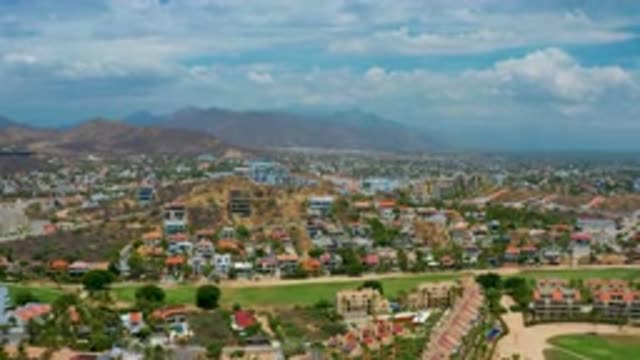SAN JOSE DEL CABO MEXICO-2020: City With Lot Of Building And Houses With The