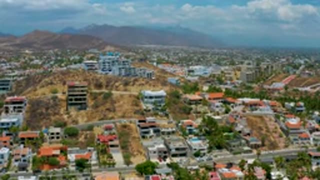 SAN JOSE DEL CABO MEXICO-2020: Big City With Lot Of Small And Big Buildings