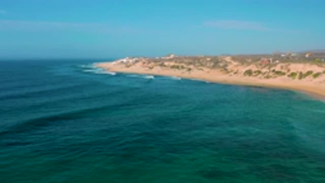SHIPWRECKS BEACH BCS MEXICO-2020: A Deserted Beach On A Sunny Day