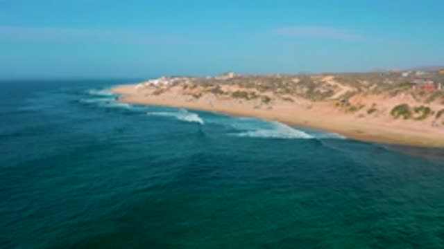 SHIPWRECKS BEACH BCS MEXICO-2020: Aerial Footage Of Mexican Beach