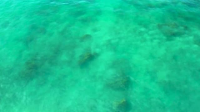 SHIPWRECKS BEACH BCS MEXICO-2020: Sea Surface With Sea Waves