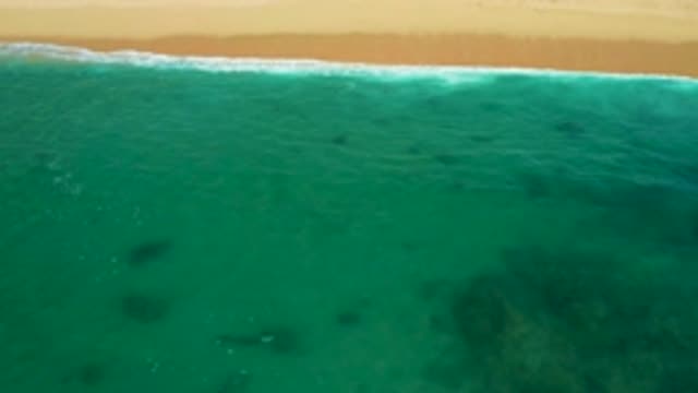 SHIPWRECKS BEACH BCS MEXICO-2020: Long Beach With Soft Sand Blue Clear Sea Water