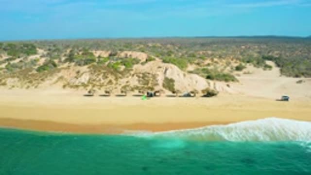 SHIPWRECKS BEACH BCS MEXICO-2020: A Serene Shoreline on a Peaceful Day