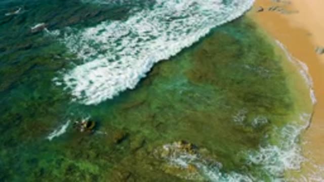 SHIPWRECKS BEACH BCS MEXICO-2020: Camera Looking Down At A Shoreline With Water