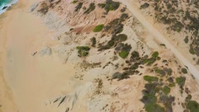 SHIPWRECKS BEACH BCS MEXICO-2020: Bird's Eye View Of Sandy Beach