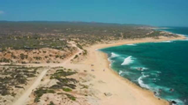 SHIPWRECKS BEACH BCS MEXICO-2020: A Serene Ocean on a Beautiful Day