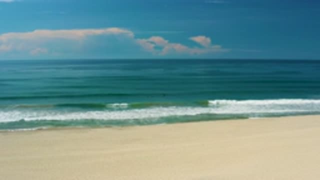 SAN JOSE DEL CABO MEXICO-2020: The Crystal Sea Water With Mild Waves Coming