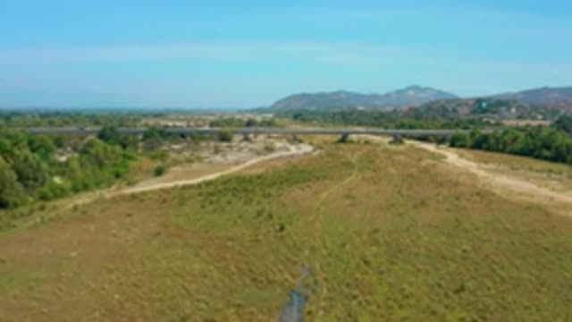 SAN JOSE DEL CABO MEXICO-2020: Video Showing Greenery Path Towards The Highway