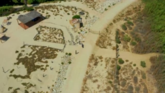 SAN JOSE DEL CABO MEXICO-2020: Aerial Drone Video Over Sandy Beaches