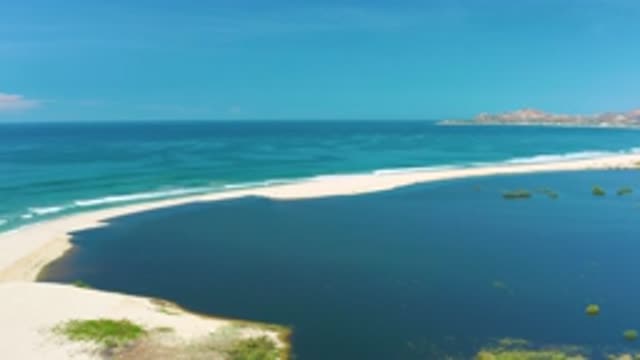 SAN JOSE DEL CABO MEXICO-2020: View Of Ocean And Beach