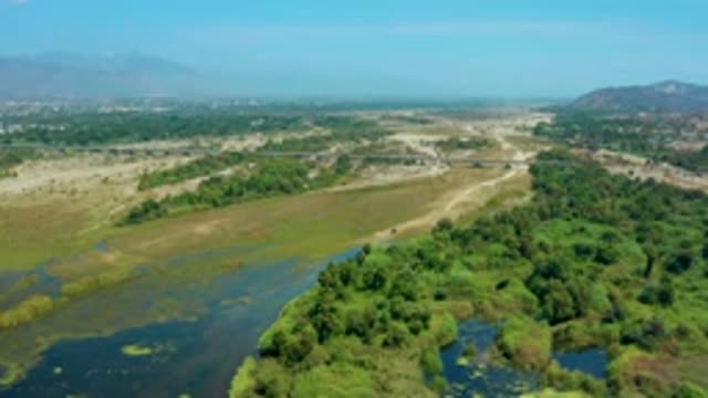 SAN JOSE DEL CABO MEXICO-2020: Incredible Large View Of A Beautiful Land With A