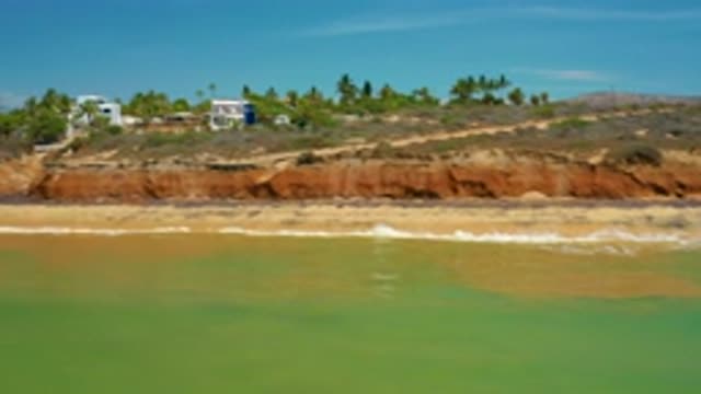 SAN JOSE DEL CABO MEXICO-2020: Picturesque Beach Shoreline