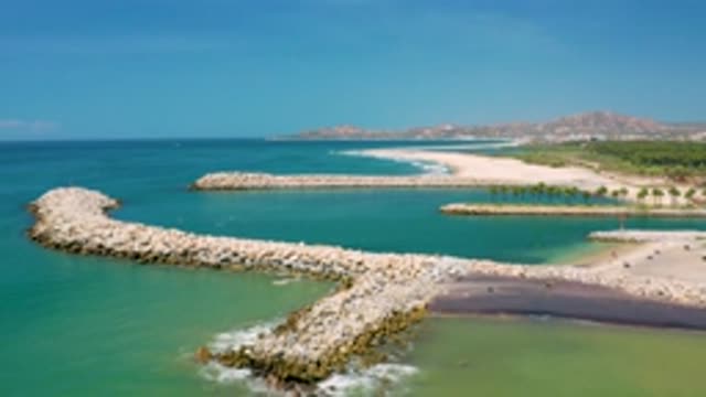 SAN JOSE DEL CABO MEXICO-2020: Islands Of Sand In The Ocean Reefs