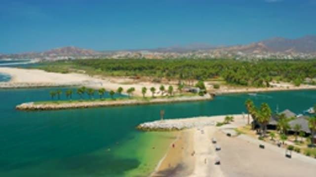 SAN JOSE DEL CABO MEXICO-2020: A Sea View Surrounding With Parks