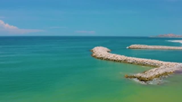 SAN JOSE DEL CABO MEXICO-2020: Two Peninsulas Creating A Bay Off An Island In