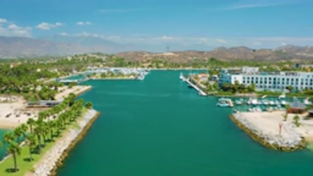 SAN JOSE DEL CABO MEXICO-2020: Beautiful Vacation Spot By The Sandy Beach With