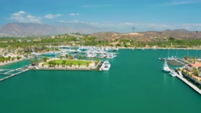 SAN JOSE DEL CABO MEXICO-2020: Romantic Couple on Yacht in Paradise