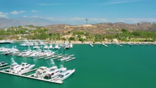SAN JOSE DEL CABO MEXICO-2020: Video Showing Ships On The Sea Water