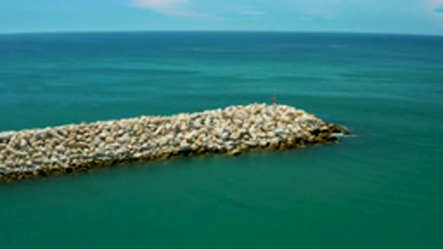 SAN JOSE DEL CABO MEXICO-2020: Short Big People Beach Protruding Into A Massive
