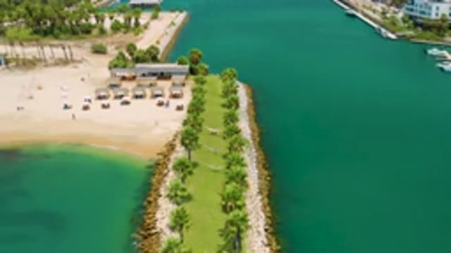 SAN JOSE DEL CABO MEXICO-2020: Relax In The Hammock Jetty At The Windpipe Resort
