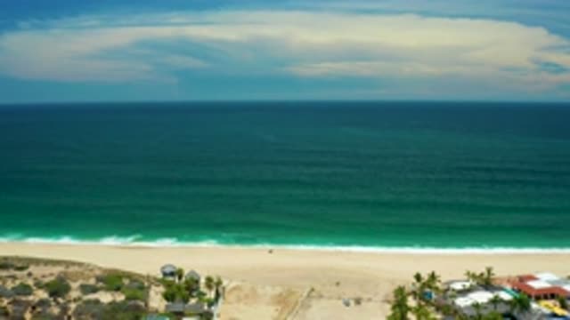 SAN JOSE DEL CABO MEXICO-2020: A View Of The Lovely Beach With Calm Waters And