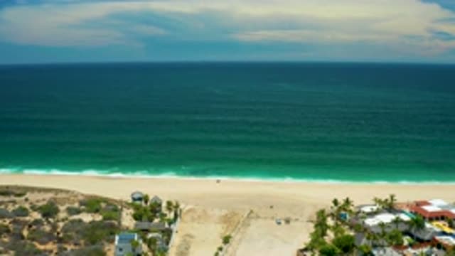 SAN JOSE DEL CABO MEXICO-2020: Relaxing By The Beach Listening To The Waves