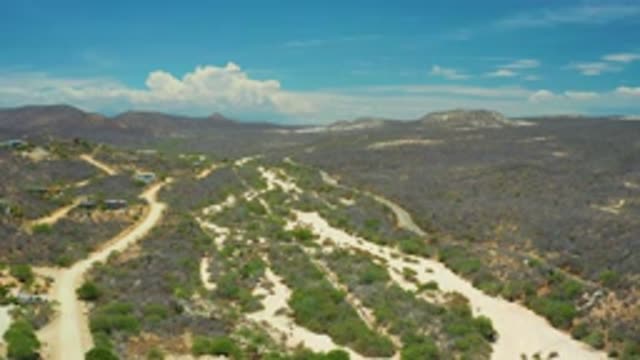 SAN JOSE DEL CABO MEXICO-2020: Mountainous Area With Winding Trails
