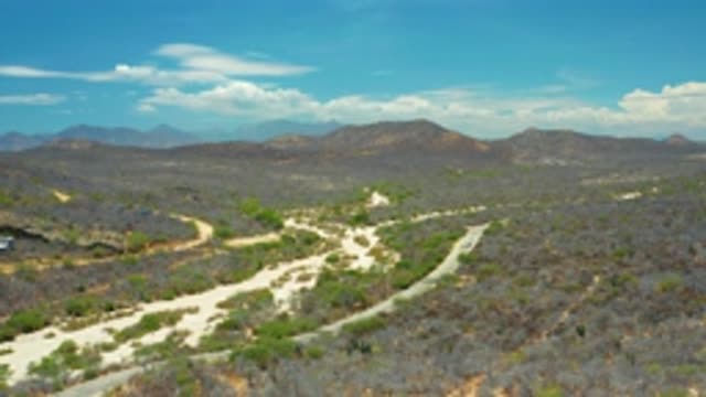 SAN JOSE DEL CABO MEXICO-2020: Beautiful View Of The Mountain Ranges