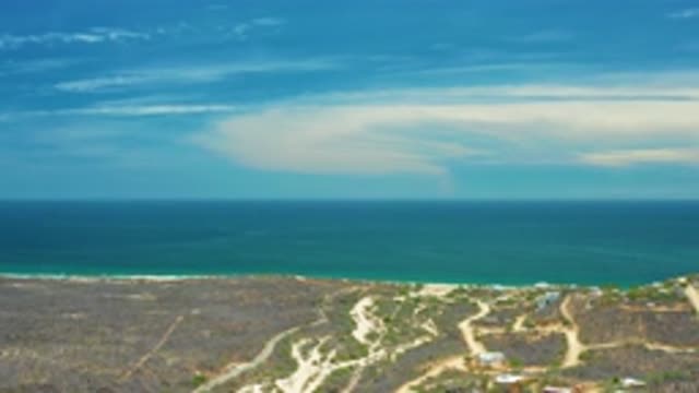 SAN JOSE DEL CABO MEXICO-2020: Beach Sun Blue Yellow Green Sand Holiday Silence
